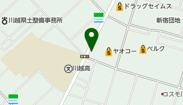ほっかほか弁当日本亭川越店の地図画像