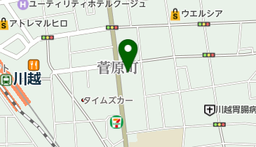 住友生命保険相互会社 埼玉西支社 川越中支部の地図画像