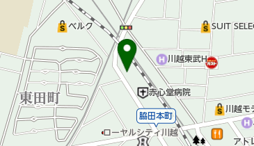 太陽生命保険相互会社 川越支社の地図画像