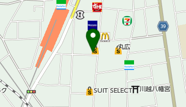 麻雀ウェルカム川越店の地図画像