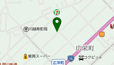 落合理容所の地図画像