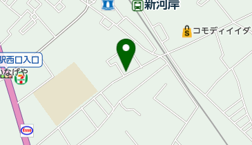 セブン理容室の地図画像