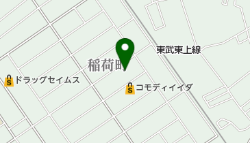 ふじた理容の地図画像