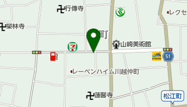 ビストロ岡田の地図画像