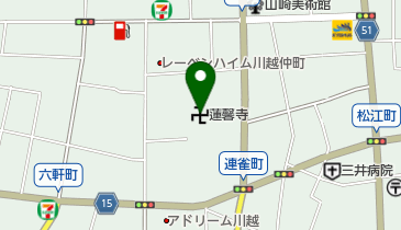 れんけい寺ペット霊堂の地図画像