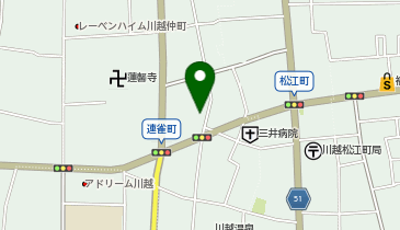 菊岡琴三絃店の地図画像