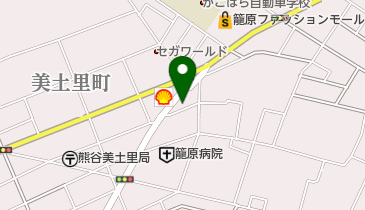 YSP熊谷 サービスショップの地図画像