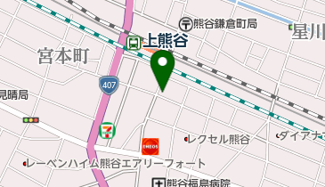 いこい焼そば店の地図画像