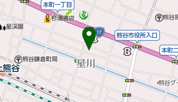 飯田電気商会の地図画像