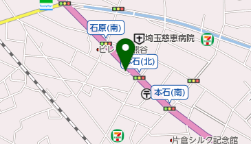 ステップ石原店の地図画像