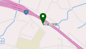 熊谷市 大幡公民館の地図画像