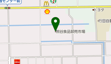 株式会社藤沢商事 食品卸売市場店の地図画像