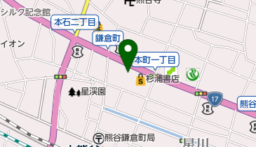 釜藤金物店の地図画像