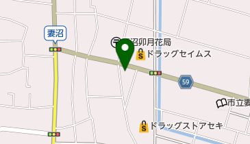ガロ妻沼店の地図画像