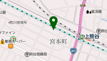 熊谷バイブルバプテスト教会の地図画像