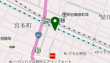 おとめや化粧品店の地図画像