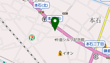 イイダ染呉服店の地図画像