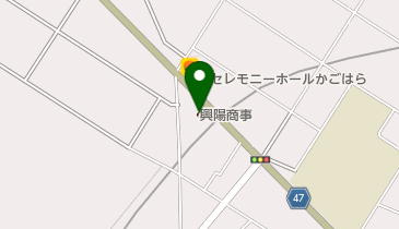 興陽商事の地図画像