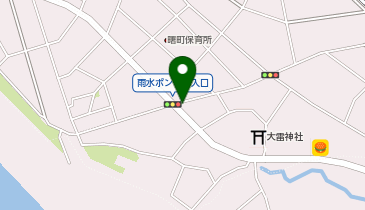 新星自動車の地図画像