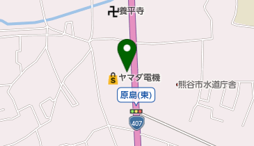 スタジオアリス熊谷店の地図画像