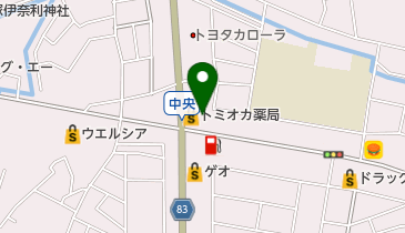 森の家展示場の地図画像
