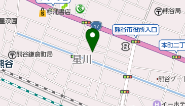 セレネホール熊谷北口館の地図画像