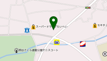 斉藤表具店の地図画像