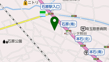 シノブ美容室の地図画像