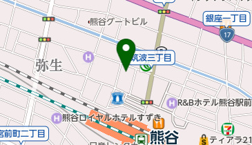 パームパム熊谷店の地図画像