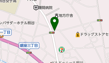 美容室キープの地図画像
