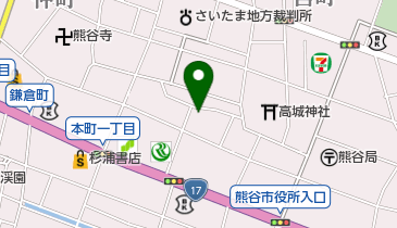 長野屋文具部の地図画像