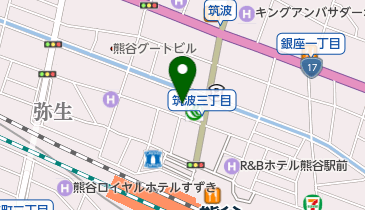 日本生命保険相互会社 ライフプラザ熊谷・ご来店窓口の地図画像