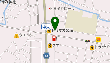 有限会社箱田サービスの地図画像