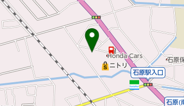 笠原理容所の地図画像