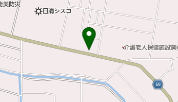 髪床まじかるの地図画像