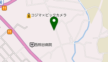 ホシノ理美容室の地図画像