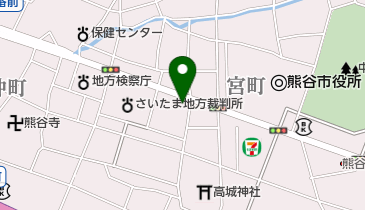 インド料理タンドールキッチンの地図画像