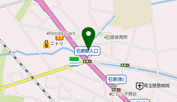 熊谷市役所 健康づくり課の地図画像
