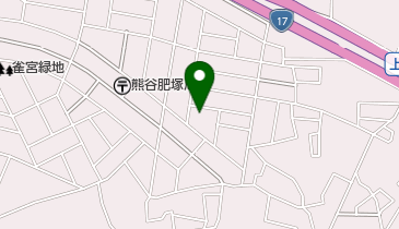 熊谷市役所 雀宮児童館の地図画像