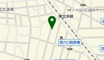 按鍼堂の地図画像