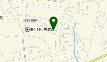熊の手治療院の地図画像