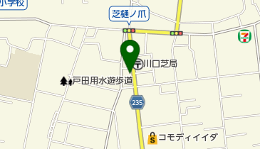 株式会社槙印刷の地図画像