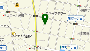 有限会社キシベ印刷所の地図画像