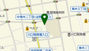 有限会社桜木印刷所の地図画像