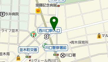 はんこ家一番西川口店の地図画像