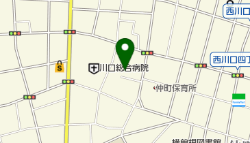 橋本繊維株式会社の地図画像