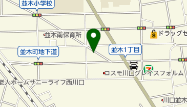 有限会社横瀬運送の地図画像