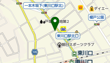 モトショップイガラシの地図画像