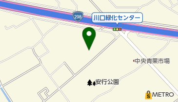 株式会社安行植物取引所の地図画像