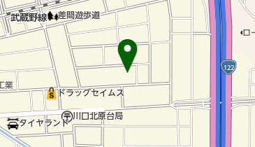 ケアパートナー川口の地図画像